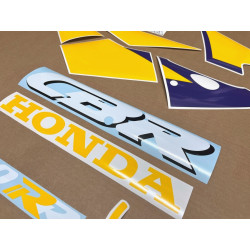 Honda CBR 900RR 1994 BLACK/YELLOW/PURPLE EEUU VERSION STICKERS