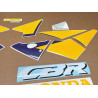 Honda CBR 900RR 1994 BLACK/YELLOW/PURPLE EEUU VERSION AUFKLEBER