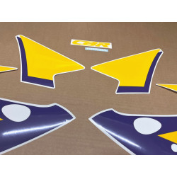 Honda CBR 900RR 1994 BLACK/YELLOW/PURPLE EEUU VERSION STICKERS