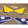 Honda CBR 900RR 1994 BLACK/YELLOW/PURPLE EEUU VERSION AUFKLEBER