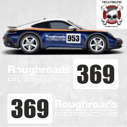 ADESIVOS 992 Dakar Roughroads Rally