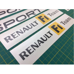 Renault Megane / Clio Sport F1 Team AUFKLEBER