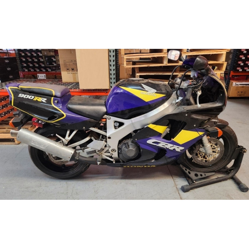 Honda CBR 900RR 1994 -BLACK/YELLOW/PURPLE VERSION EEUU ADESIVOS