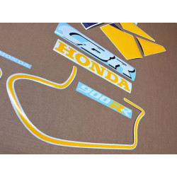 Honda CBR 900RR 1994 -BLACK/YELLOW/PURPLE VERSION EEUU AUFKLEBER