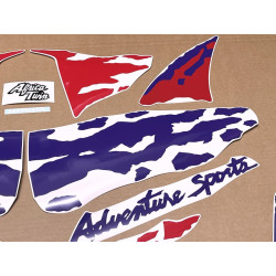 Honda XRV 750 Africa Twin 1994 - RED/PURPLE/WHITE