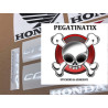 STICKER Honda Crossrunner 2013 RED/SILVER