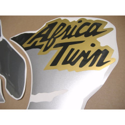 STICKER Honda XRV 750 Africa Twin 1995 BLACK/GREY/GOLD