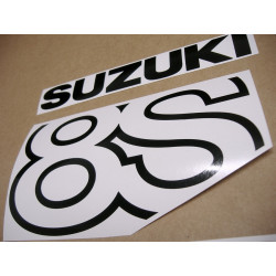 Suzuki GSX 8S 2025 - SILVER STICKERS