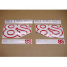 Suzuki GSX 8S 2024 - BLACK/RED STICKERS