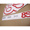 Suzuki GSX 8S 2024 - BLACK/RED STICKERS