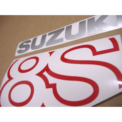 Suzuki GSX 8S 2024 - BLACK/RED PEGATINAS