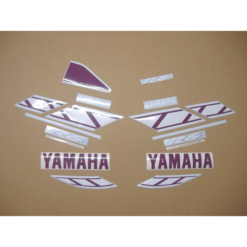 Yamaha YZF-R6 2006-2007  50 th aniversary PEGATINAS