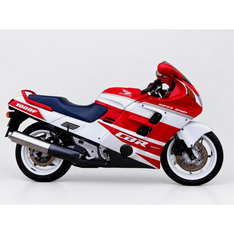DECALS Honda CBR 1000F 1992 - WHITE/RED