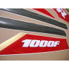 DECALS Honda CBR 1000F 1992 - WHITE/RED