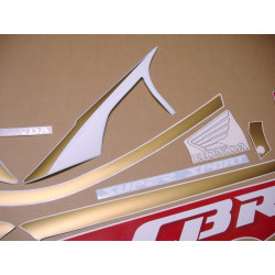 Adhesivos Honda CBR 1000F 1992 - WHITE/RED