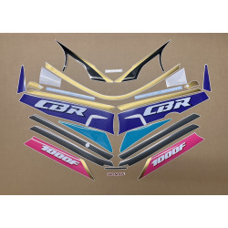 AUFKLEBER Honda CBR 1000F 1991 - BLACK/PINK