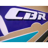 DECALS Honda CBR 1000F 1991 - BLACK/PINK