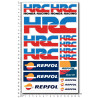 HRC Honda Racing medium Decal set 16x26 cm Laminated CBR RR