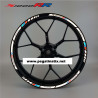 BMW Motorsport S1000RR Reflective wheel stickers rim stripes decals Motorrad hp4