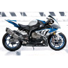 BMW HP4 Wheel decals stickers rim stripes 12 pcs. Laminated S1000RR White