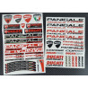 DUCATI Panigale 899 949 1199 1299 2 parts motorcycle stickers decal set Laminated 49 pcs.
