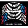 BMW S1000XR small Wheel decals rim stripes 8 pcs. r1000 xr Laminated