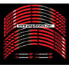 BMW S1000R wheel decals rim stripes 12 pcs. stickers Laminated S1000 R