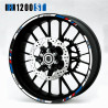 BMW R1200ST wheel decals rim stripes 12 pcs. Laminated R1200 ST