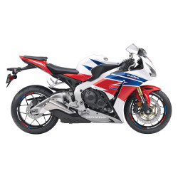 Honda Racing HRC wheel stickers cbr decals rim stripes CBR1000RR