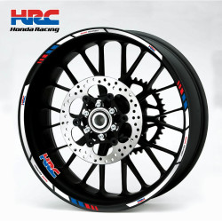 Honda Racing HRC wheel stickers cbr decals rim stripes CBR1000RR