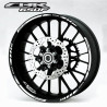 Honda CBR650R wheel decals rim stripes stickers CBR 650R white