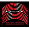 Kawasaki Z1000 wheel stickers decals rim stripes 12 pcs. Laminated z 1000