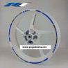Yamaha YZF-R1 wheel stickers decals rim stripes Laminated