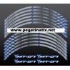 Yamaha MT-07 wheel stickers decals rim stripes Laminated MT07 grey