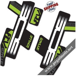 DECALS BOS IDYLLE RARE FCV STICKERS KIT BLACK FORKS