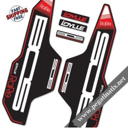 DECALSBOS IDYLLE RARE STICKERS KIT BLACK FORKS