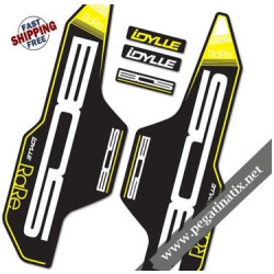 DECALSBOS IDYLLE RARE STICKERS KIT BLACK FORKS