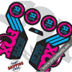 DECALS STICKERS FOX 2016 32 ELITE DECALS KITS FORKS