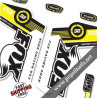 DECALS STICKERS FOX 32 DECALS KIT BLACK FORKS