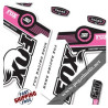 DECALS STICKERS FOX 32 DECALS KIT BLACK FORKS