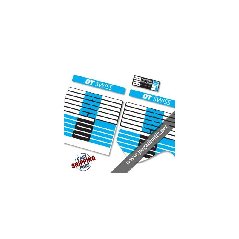 DECALS STICKERS DT SWISS XRC 100 RL