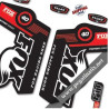 DECALS STICKERS FOX 40 DECALS KIT BLACK FORKS