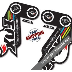 DECALS STICKERS FOX 40 SC V10 B EDITION
