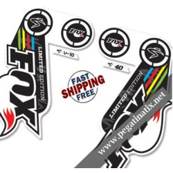 DECALS STICKERS FOX 40 SC V10 EDITION