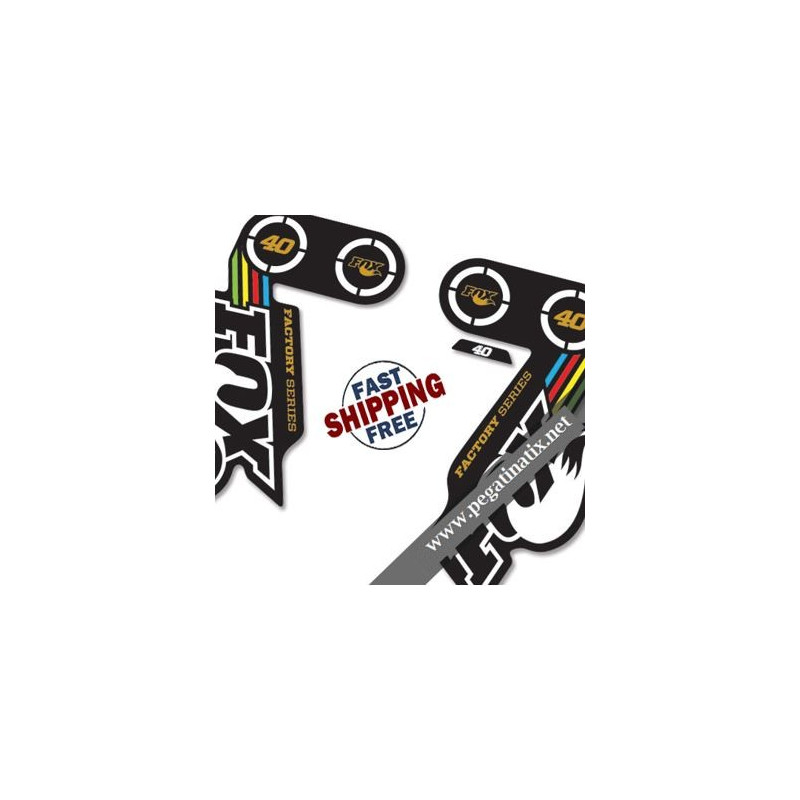 DECALS STICKERS FOX 40 WORLD CUP B