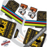 FOX FACTORY 34 LIMITED EDITION STICKERS KIT BLACK FORKS