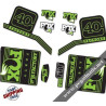 DECALS FOX FACTORY 40 2016 STICKERS KIT BLACK FORKS