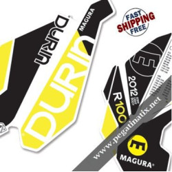 DECALS STICKER FORK MAGURA DURIN R100
