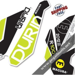 DECALS STICKER FORK MAGURA DURIN R100