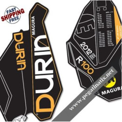 DECALS STICKER FORK MAGURA DURIN R100B